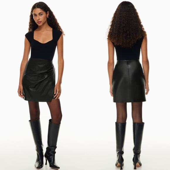 Aritizia Wilfred Angie Skirt Black - Picture 1 of 12